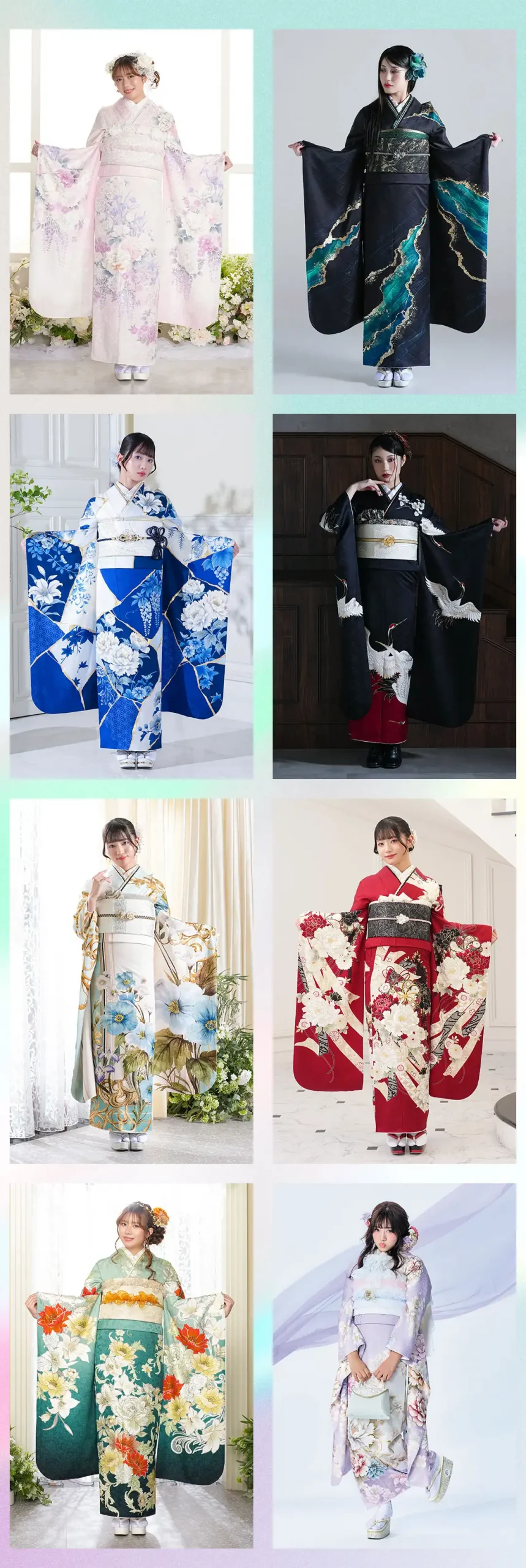 新登場振袖