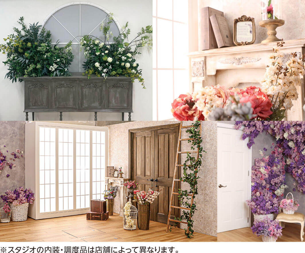 振袖姿がキレイに見えるポーズを熟知したプロスタッフがお嬢様の自然な表情を引き出します!