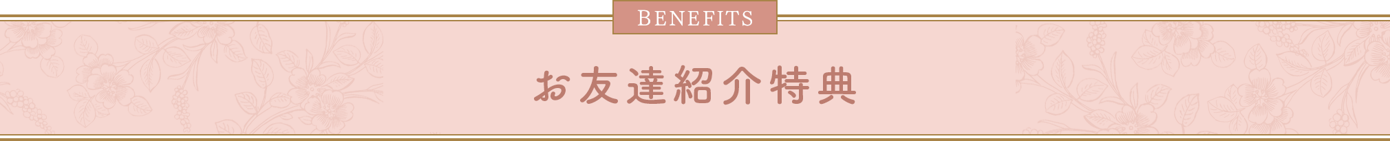 お友達紹介キャンペーン実施中