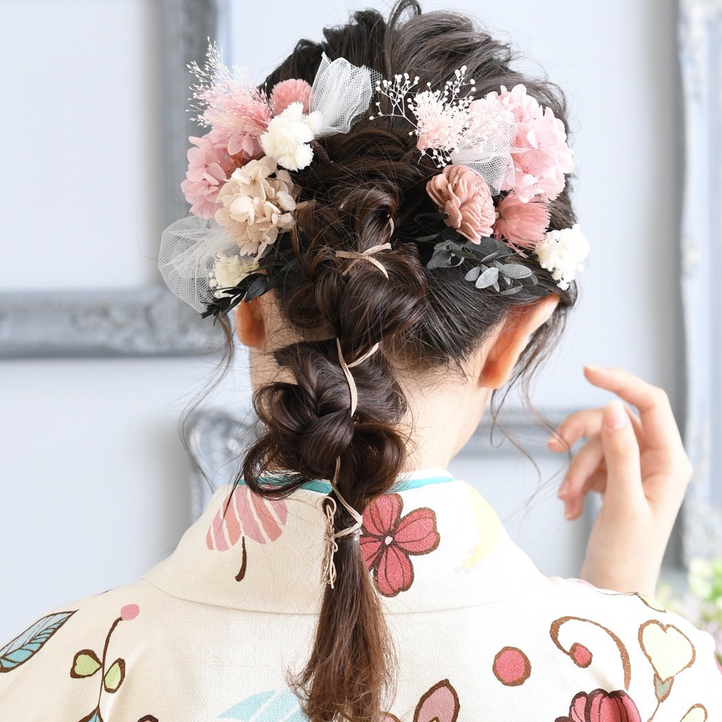 オンディーヌ】袴ヘアアレンジ紹介❁ | 成人式の振袖レンタル・販売